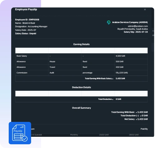 Payroll automation